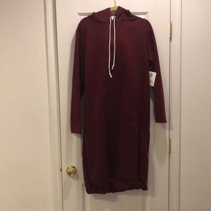 Sweatshirt bubble dress